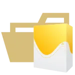Dist Opened SVG Icon